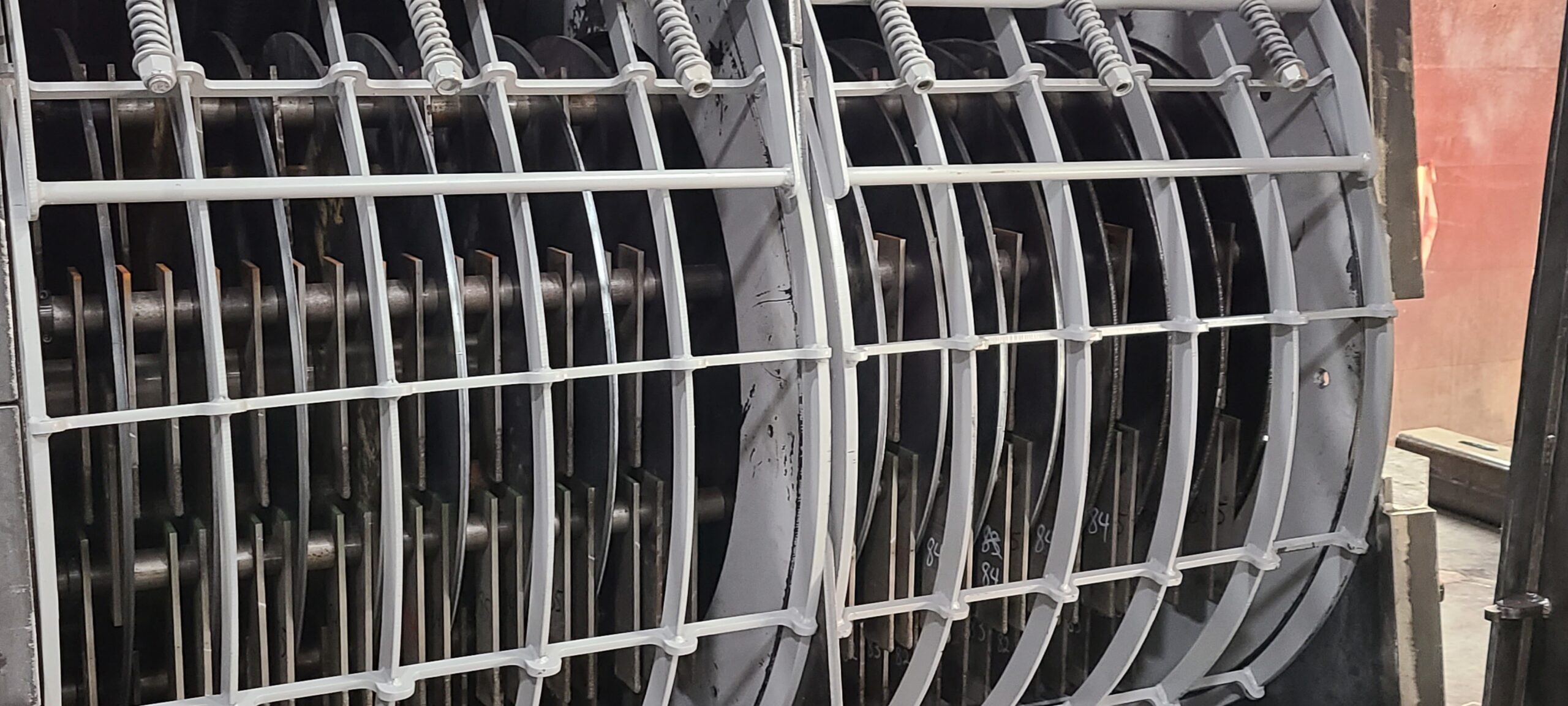 background image hammer mill rotor